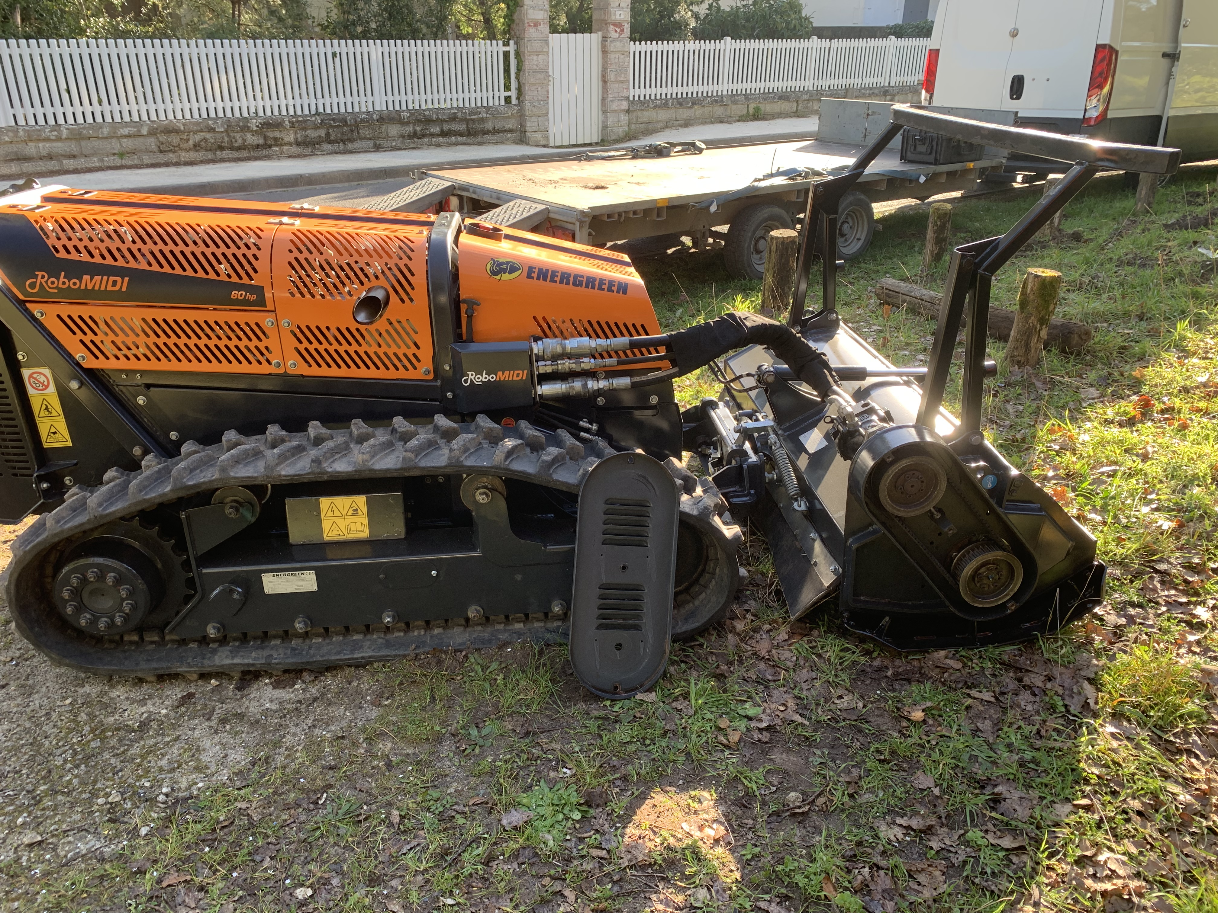 Données Techniques du Robot Broyeur
